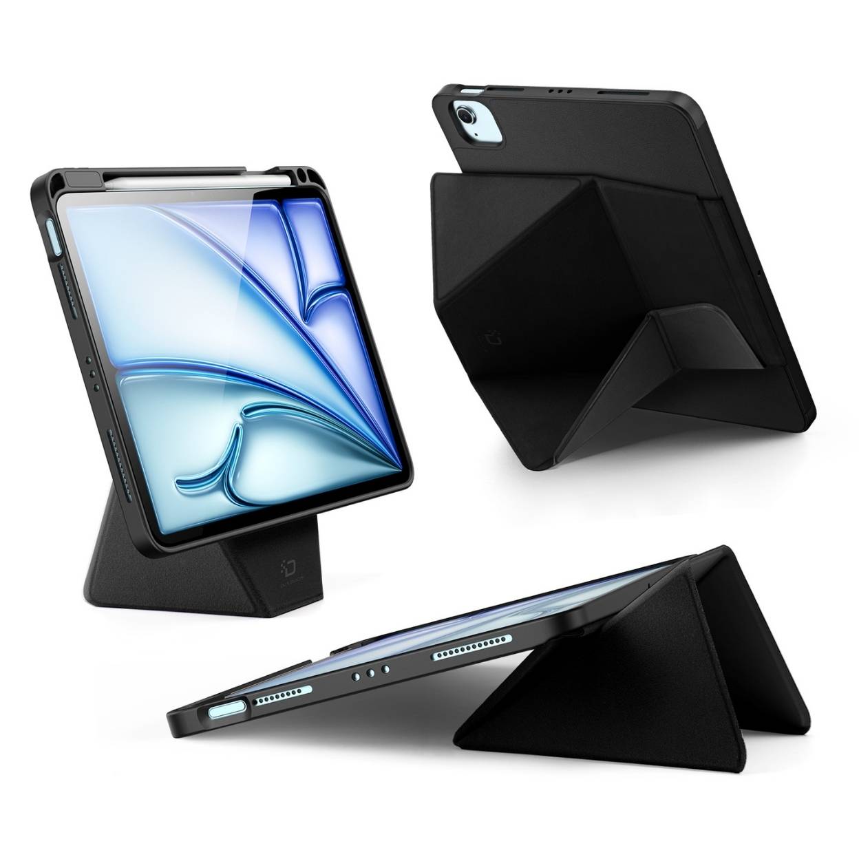 Bao da Dux Ducis iPad VERS Series kiêm giá đỡ và khe đựng Apple Pencil