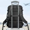 Balo du lịch 42L Inateck BP03005 mở 180 độ, ngăn laptop 17 inch