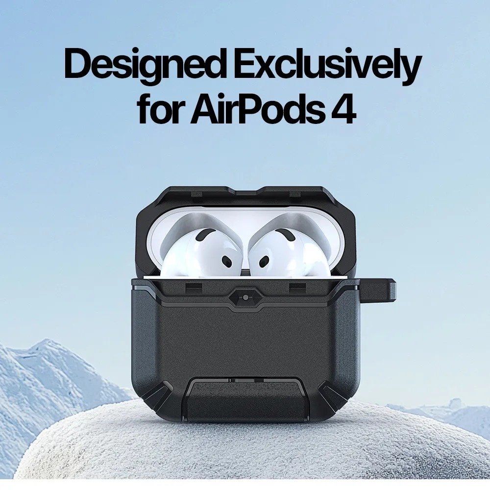 Ốp AirPods Pro 3 Dux Ducis PECS Case chống sốc có chân đế tiện lợi