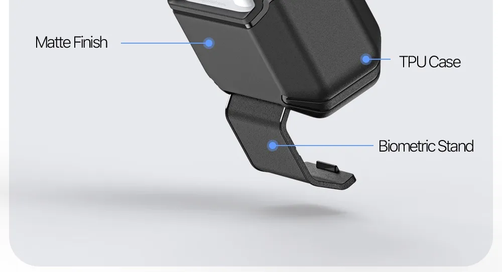Ốp AirPods Pro 3 Dux Ducis PECS Case chống sốc có chân đế tiện lợi