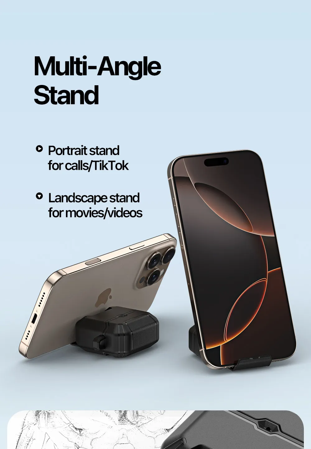 Ốp AirPods Pro 3 Dux Ducis PECS Case chống sốc có chân đế tiện lợi