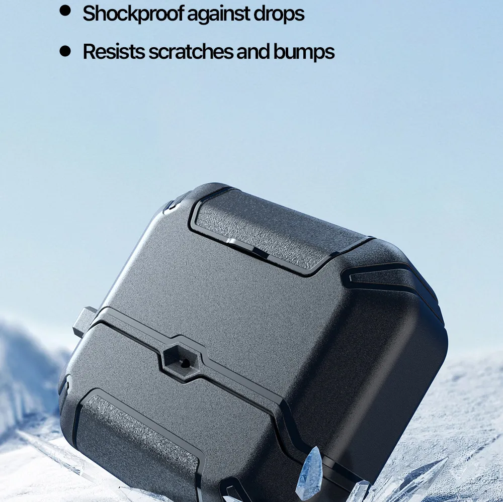 Ốp AirPods Pro 3 Dux Ducis PECS Case chống sốc có chân đế tiện lợi