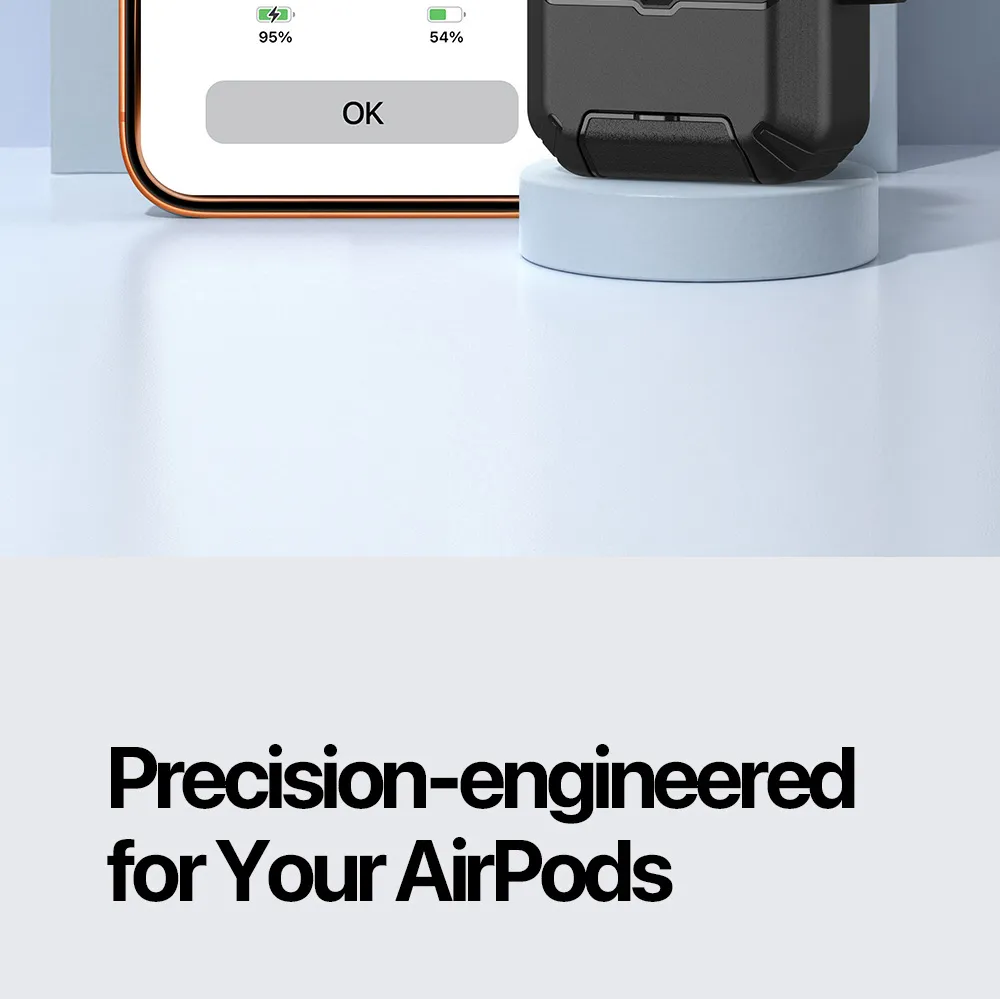 Ốp AirPods Pro 3 Dux Ducis PECS Case chống sốc có chân đế tiện lợi