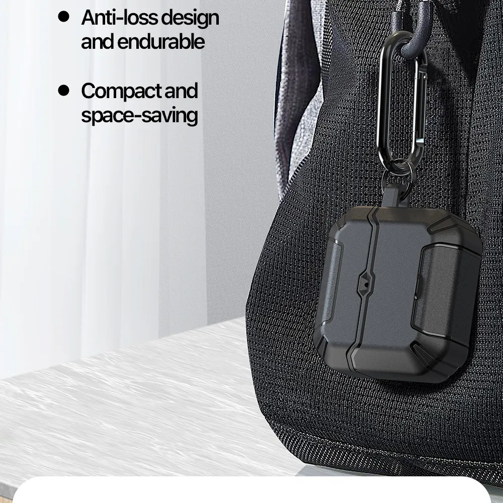 Ốp AirPods Pro 3 Dux Ducis PECS Case chống sốc có chân đế tiện lợi