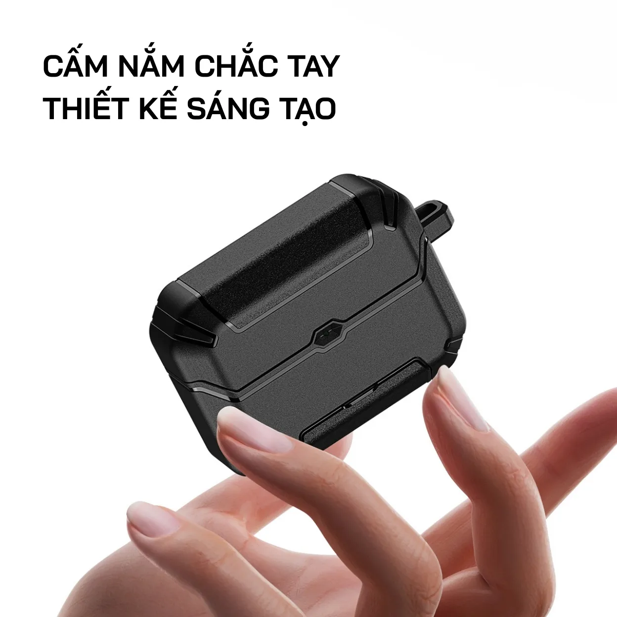 Ốp AirPods Pro 3 Dux Ducis PECS Case chống sốc có chân đế tiện lợi