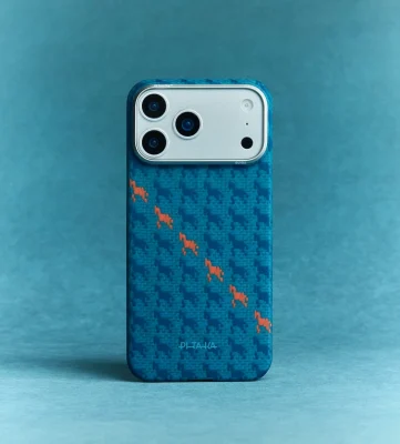 Ốp lưng Pitaka iPhone 17 Pro Max Happiness Rides In Year of the Horse 2026 siêu mỏng MagSafe PitaTap