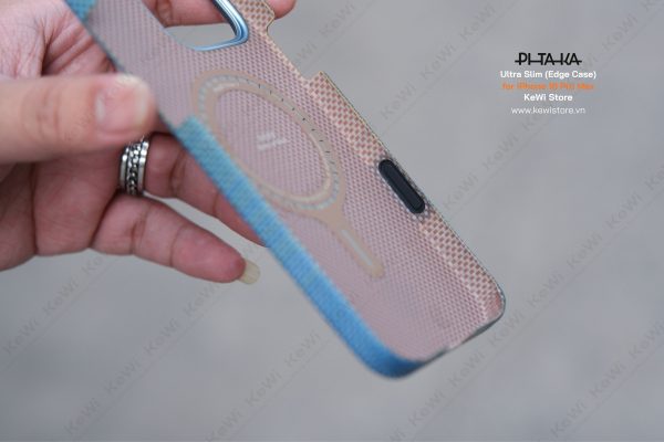 Ốp Pitaka iPhone 16 Pro Max Ultra Slim Glints of Gold PitaTap siêu mỏng