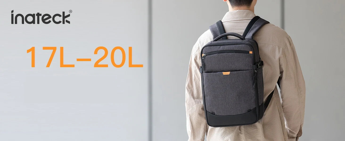 Balo du lịch inateck 20L BP03006 mở 180 độ cho laptop 14 inch