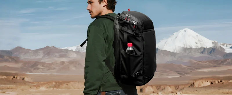 Balo du lịch Inateck 40L BPX31 chuẩn hành lý cabin laptop 17 inch