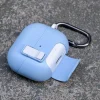 Ốp case chống sốc Dux Ducis SECQ cho Samsung Galaxy Buds 3 và Buds 3 Pro, khóa an toàn chống rơi nắp, hỗ trợ sạc Magnetic