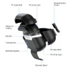Ốp case chống sốc Dux Ducis SECQ cho Samsung Galaxy Buds 3 và Buds 3 Pro, khóa an toàn chống rơi nắp, hỗ trợ sạc Magnetic