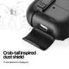 Ốp case chống sốc Dux Ducis SECQ cho Samsung Galaxy Buds 3 và Buds 3 Pro, khóa an toàn chống rơi nắp, hỗ trợ sạc Magnetic