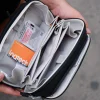 Túi đựng phụ kiện Inateck Travel Electronic Accessory Bag AB03010 mở phẳng 180 độ