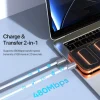 Cáp sạc kiêm dây đeo tay USB-C Dux Ducis LCBA 60W silicone tháo rời tiện lợi
