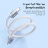 Cáp sạc kiêm dây đeo tay USB-C Dux Ducis LCBA 60W silicone tháo rời tiện lợi