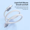 cáp sạc lightning dux ducis lcba 27w dây đeo cổ tay 2in1 silicone tháo rời