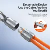 cáp sạc lightning dux ducis lcba 27w dây đeo cổ tay 2in1 silicone tháo rời