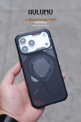 ốp lưng aulumu iphone 17 rugged case chống sốc tpu tản nhiệt magnetic