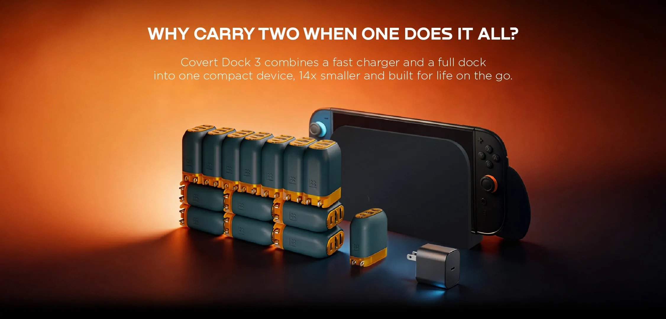 sạc kiêm hub 65w genki covert dock 3 hdmi 2.1 4k120hz