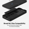 Box SSD USB4 80Gbps HyperDrive Next HD2500GL hỗ trợ M.2 NVMe