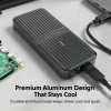 Box SSD USB4 80Gbps HyperDrive Next HD2500GL hỗ trợ M.2 NVMe