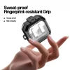 Ốp chống sốc Buds 4 Buds 4 Pro Dux Ducis SECD Series trong suốt kèm móc khóa kim loại