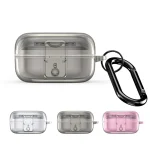 Ốp Trong Suốt Galaxy Buds 4 / Buds 4 Pro, Dux Ducis SECI Case, Chống Sốc, Kèm Móc Khóa Kim Loại