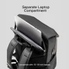 Balo Thể Thao Inateck Basketball BP01006 22.8L màu đen, ngăn mở rộng đựng mũ bảo hiểm và laptop 15-16 inch.