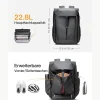 Balo Thể Thao Inateck Basketball BP01006 22.8L màu đen, ngăn mở rộng đựng mũ bảo hiểm và laptop 15-16 inch.