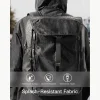 Balo Thể Thao Inateck Basketball BP01006 22.8L màu đen, ngăn mở rộng đựng mũ bảo hiểm và laptop 15-16 inch.