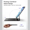 Bàn phím iPad Inateck Neo Magic KB09119 kiêm bao da từ tính có trackpad và đèn nền