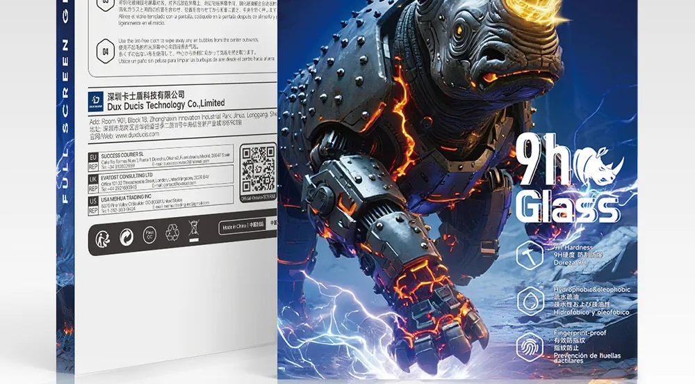 Kính cường lực Z Fold8 Ultra DUX DUCIS 9H mỏng 0.3mm trong suốt 96%