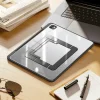 Ốp lưng iPad Dux Ducis Axis tích hợp chân đế đa góc, khe giữ bút và khung chống sốc.