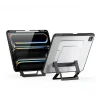Ốp lưng iPad Dux Ducis Axis tích hợp chân đế đa góc, khe giữ bút và khung chống sốc.
