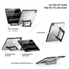 Ốp lưng iPad Dux Ducis Axis tích hợp chân đế đa góc, khe giữ bút và khung chống sốc.