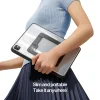 Ốp lưng iPad Dux Ducis Axis tích hợp chân đế đa góc, khe giữ bút và khung chống sốc.