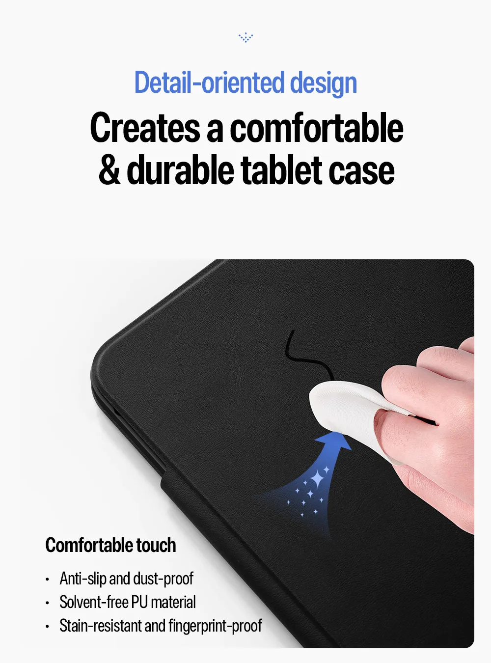 Bao da bàn phím iPad DUX DUCIS YK Series có trackpad và bàn phím nam châm tháo rời
