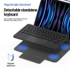 Bao da bàn phím iPad DUX DUCIS YK Series có trackpad và bàn phím nam châm tháo rời