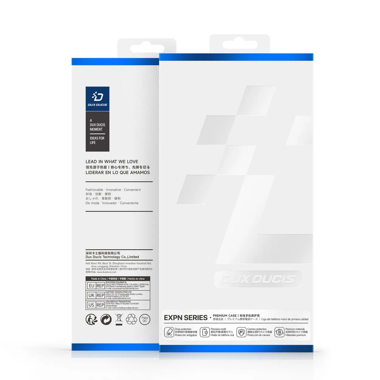 Ốp lưng Samsung Galaxy Z Fold 8 DUX DUCIS EXPN Series bảo vệ bản lề từ tính, tích hợp vòng nam châm và chất liệu TPU PC