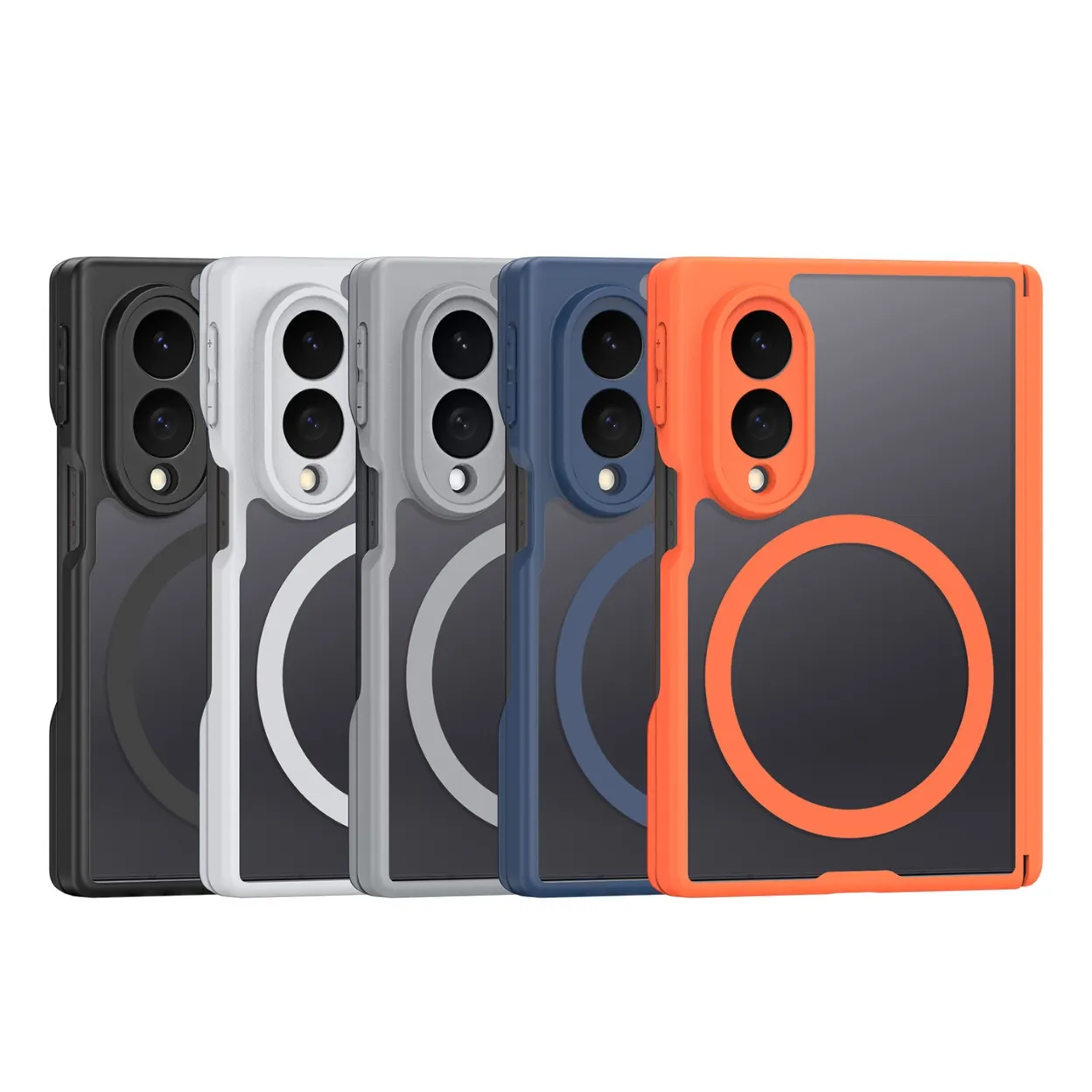 Ốp lưng Samsung Galaxy Z Fold 8 DUX DUCIS EXPN Series bảo vệ bản lề từ tính, tích hợp vòng nam châm và chất liệu TPU PC