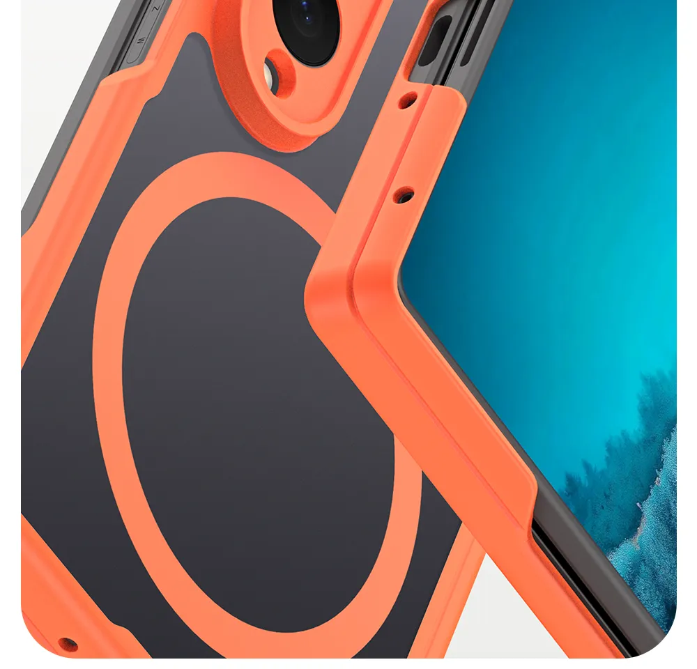 Ốp lưng Samsung Galaxy Z Fold 8 DUX DUCIS EXPN Series bảo vệ bản lề từ tính, tích hợp vòng nam châm và chất liệu TPU PC