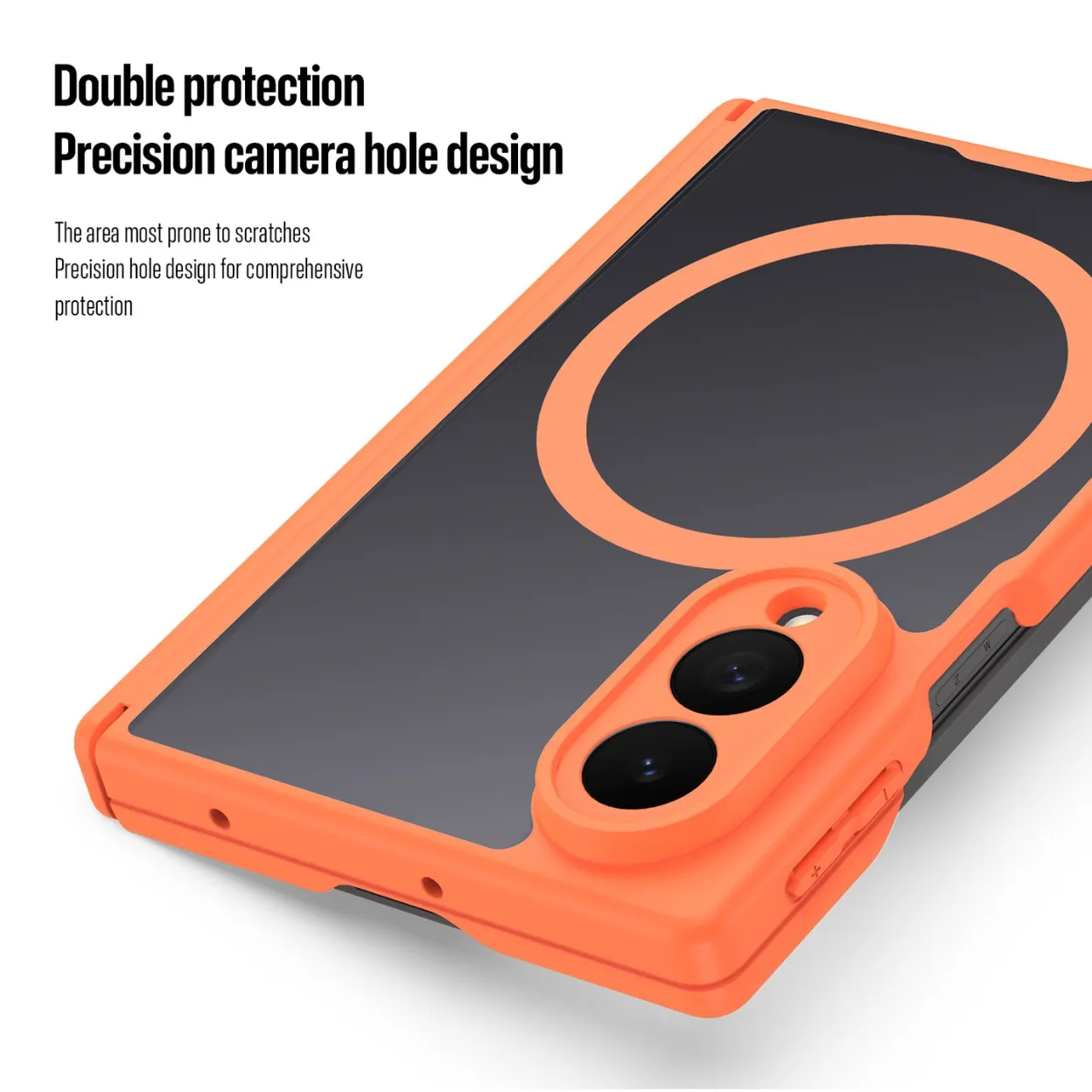 Ốp lưng Samsung Galaxy Z Fold 8 DUX DUCIS EXPN Series bảo vệ bản lề từ tính, tích hợp vòng nam châm và chất liệu TPU PC