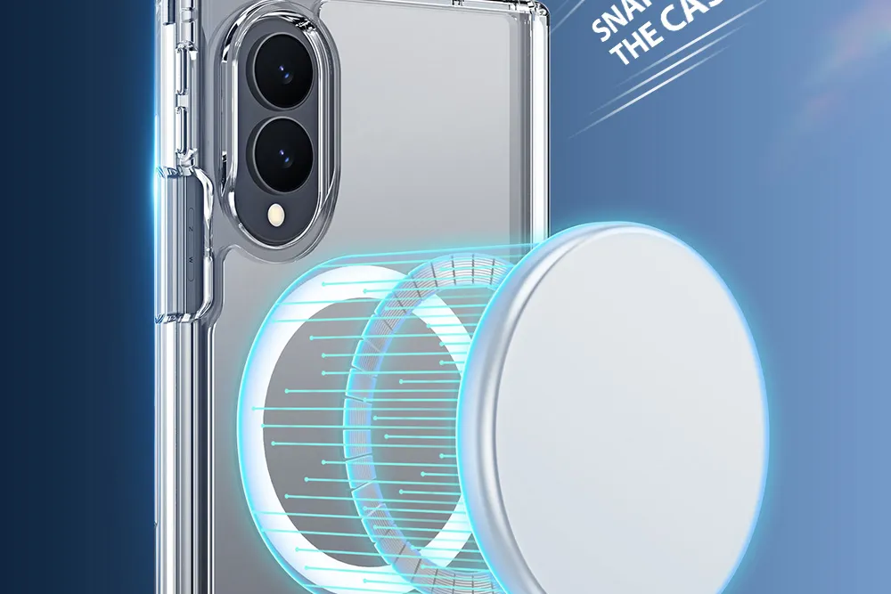 Ốp lưng Samsung Galaxy Z Fold 8 DUX DUCIS Clin Mag Series trong suốt MagSafe TPU + PC