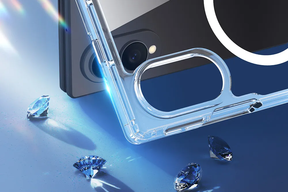 Ốp lưng Samsung Galaxy Z Fold 8 DUX DUCIS Clin Mag Series trong suốt MagSafe TPU + PC