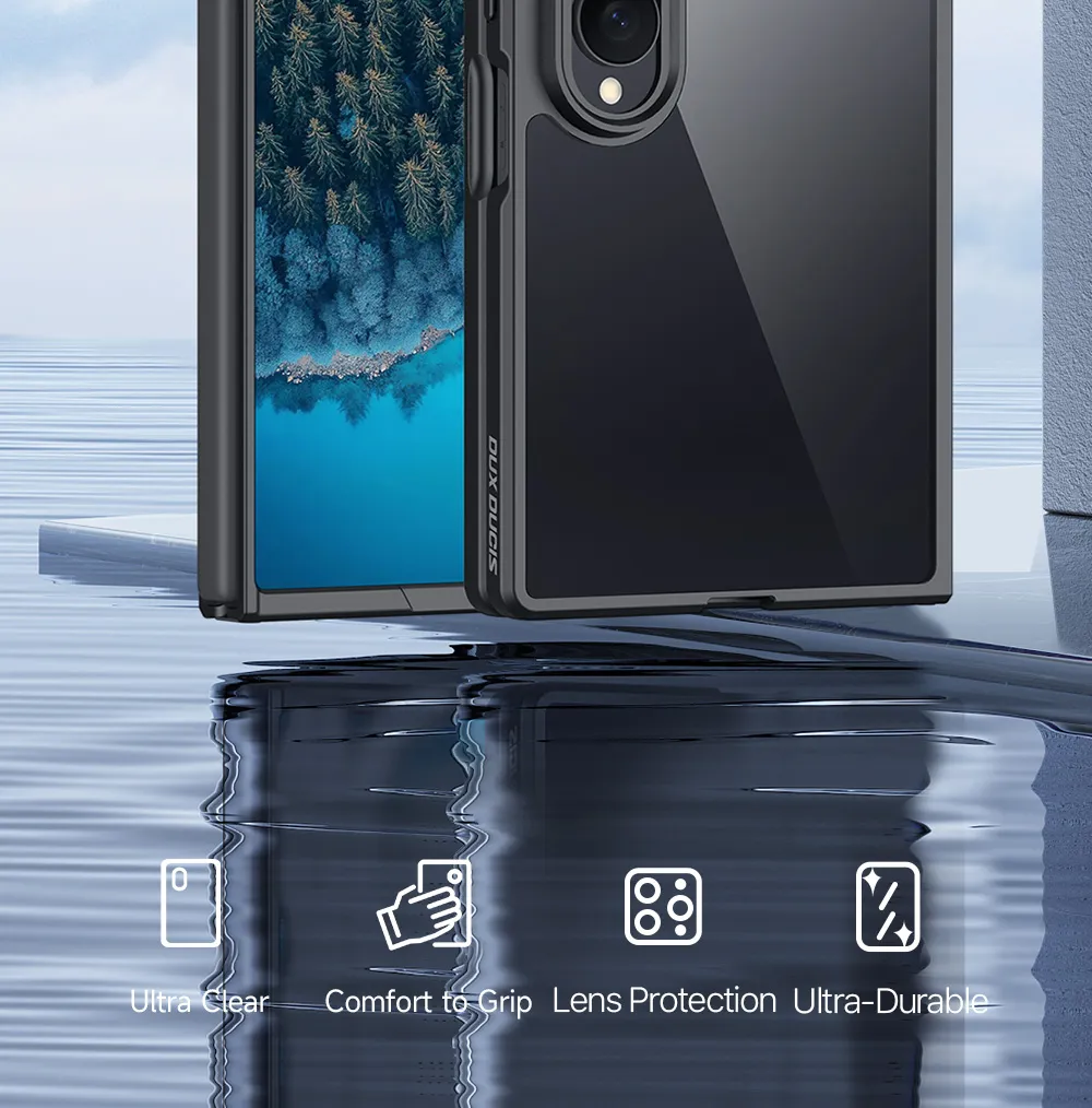 Ốp lưng Samsung Galaxy Z Fold8 DUX DUCIS AIMO Series lưng PC cứng viền TPU mềm