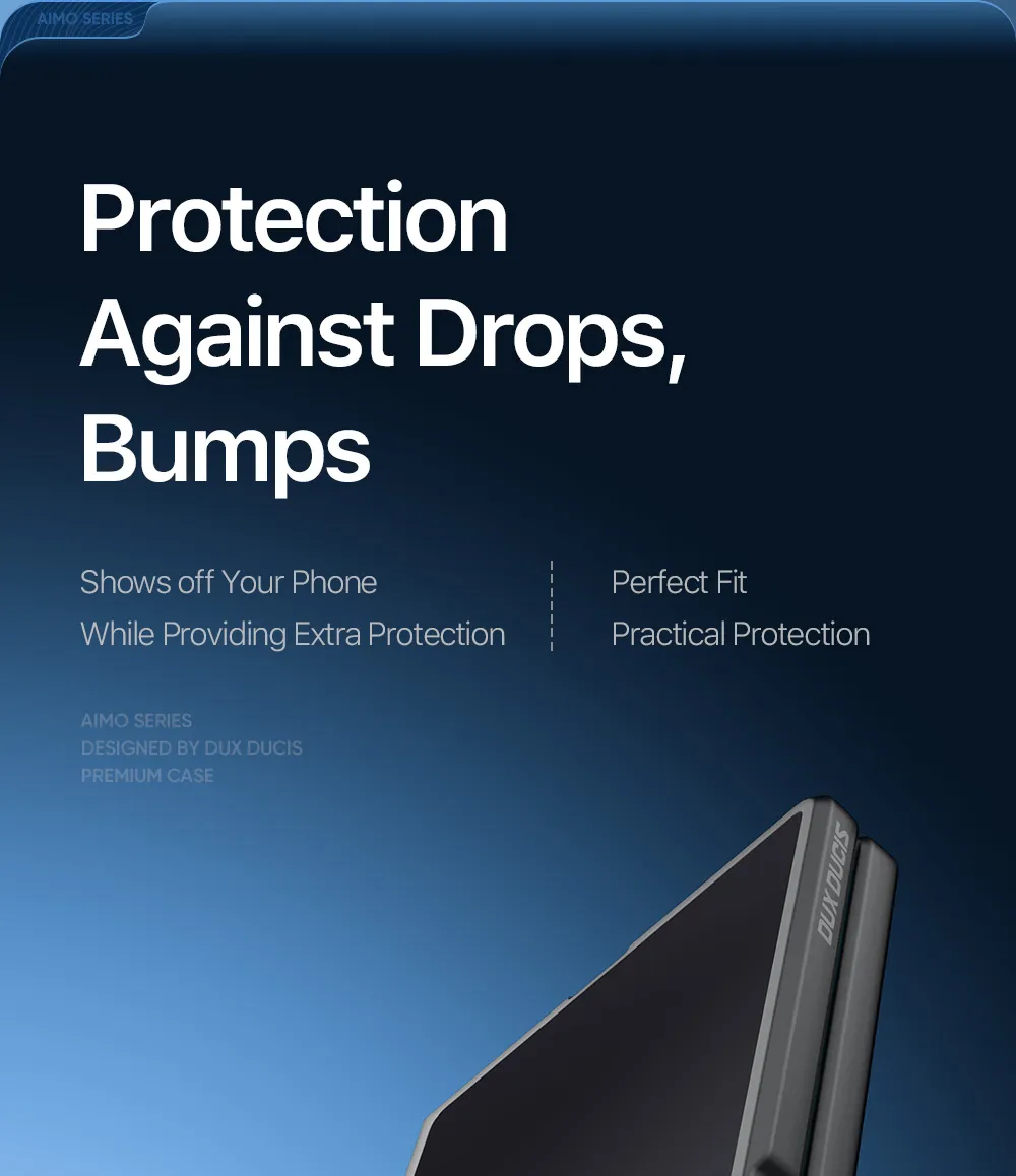 Ốp lưng Samsung Galaxy Z Fold8 DUX DUCIS AIMO Series lưng PC cứng viền TPU mềm