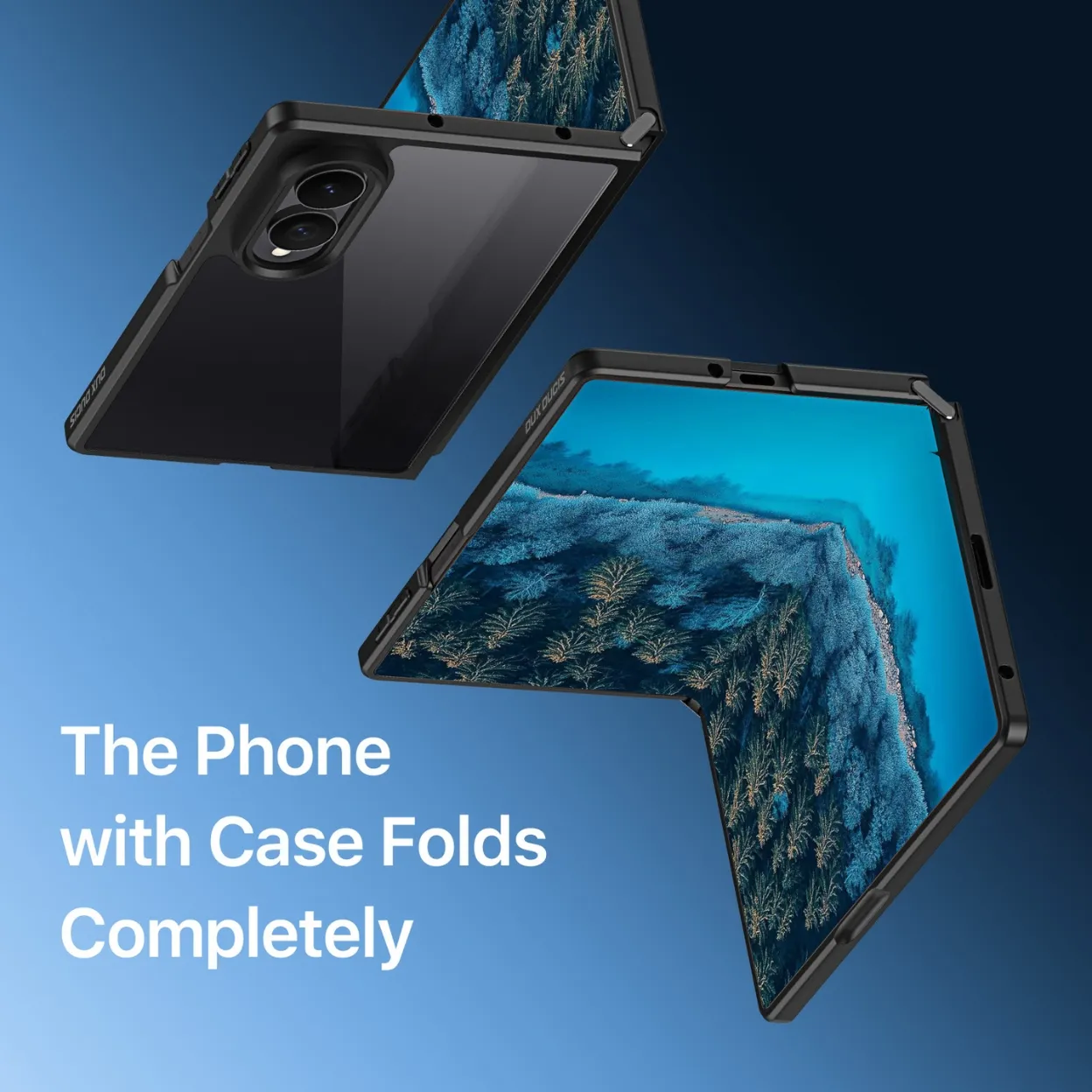 Ốp lưng Samsung Galaxy Z Fold8 DUX DUCIS AIMO Series lưng PC cứng viền TPU mềm