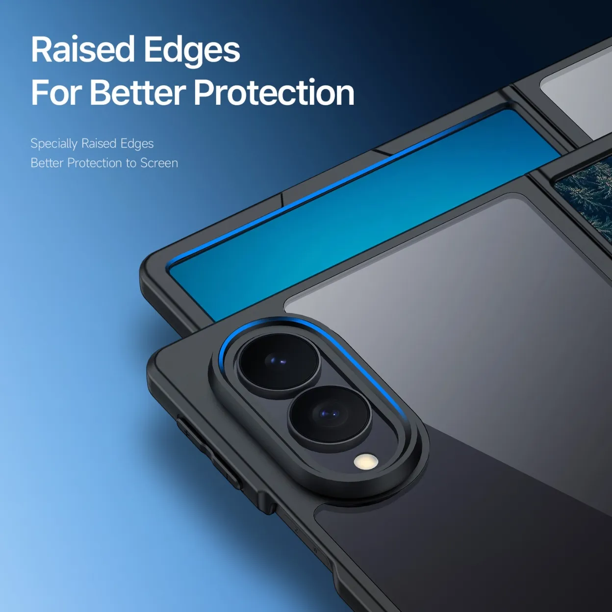 Ốp lưng Samsung Galaxy Z Fold8 DUX DUCIS AIMO Series lưng PC cứng viền TPU mềm