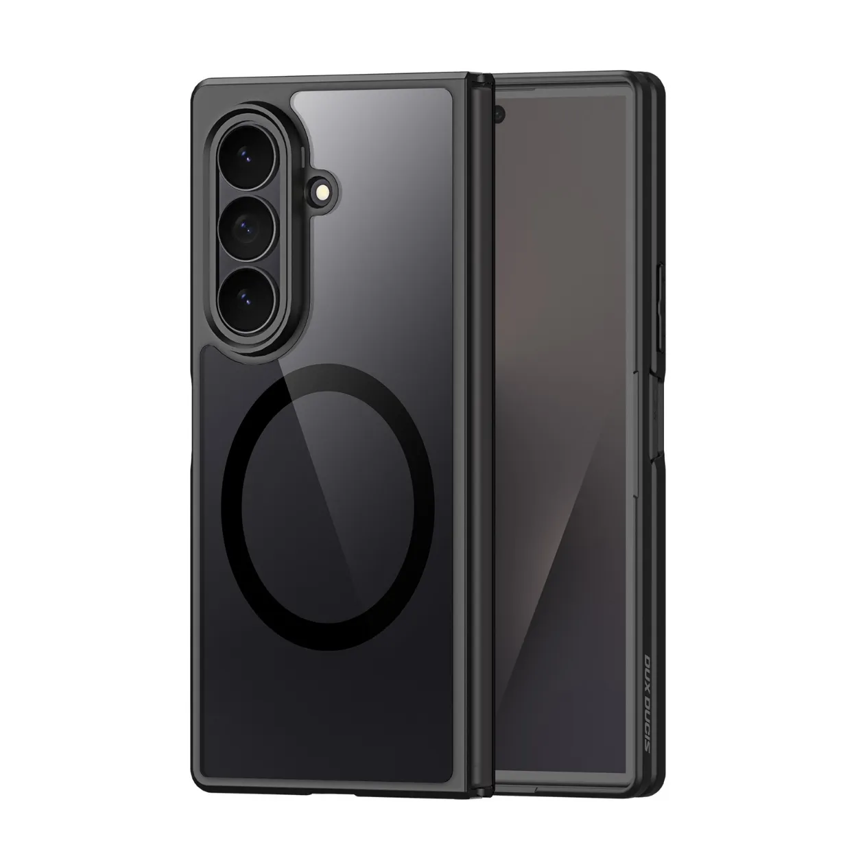 Ốp lưng Samsung Galaxy Z Fold8 Ultra và Z Fold7 DUX DUCIS Aimo Mag với vòng nam châm, lưng PC cứng và viền TPU mềm