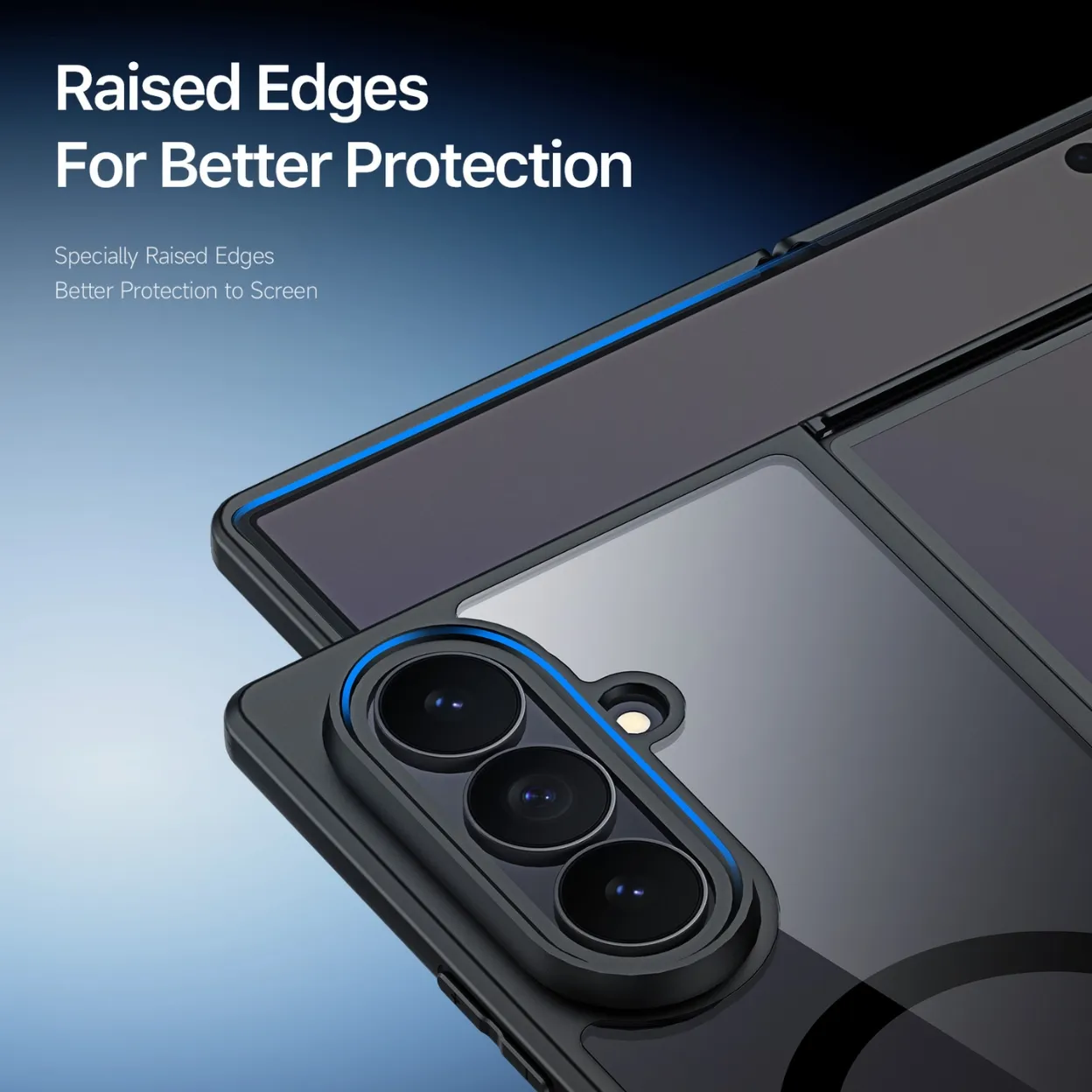 Ốp lưng Samsung Galaxy Z Fold8 Ultra và Z Fold7 DUX DUCIS Aimo Mag với vòng nam châm, lưng PC cứng và viền TPU mềm